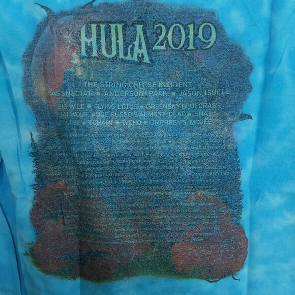 2019 Suwannee Hulaween Tie Dye T Shirt - Picture 2 of 4